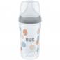 Preview: NUK Perfect Match Babyflasche mit weichem Silikon-Trinksauger